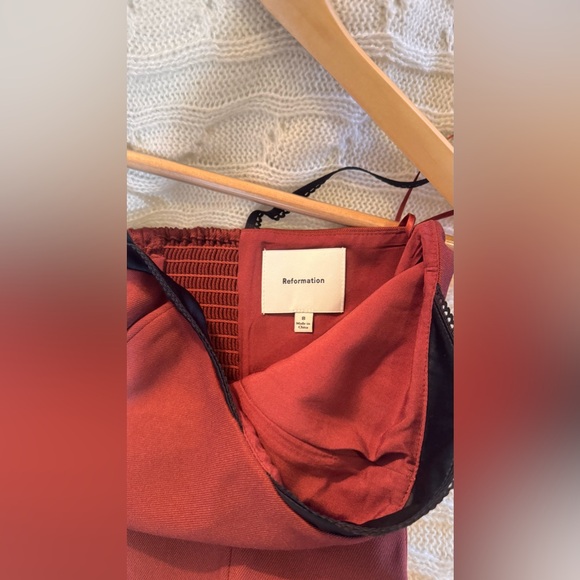 Reformation Melanie Top In Red, brand new without tags, never worn, no flaws. - Picture 7 of 11